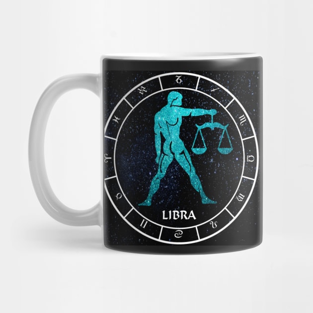 Libra - Zodiac Sign by KimberlyFizzArt